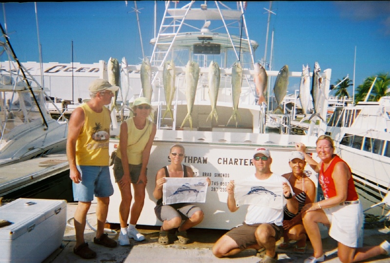 southpaw charter with their catch